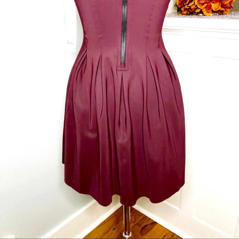 Lululemon Here To There Dress Bordeaux Fit & Flare - Picture 8 of 8